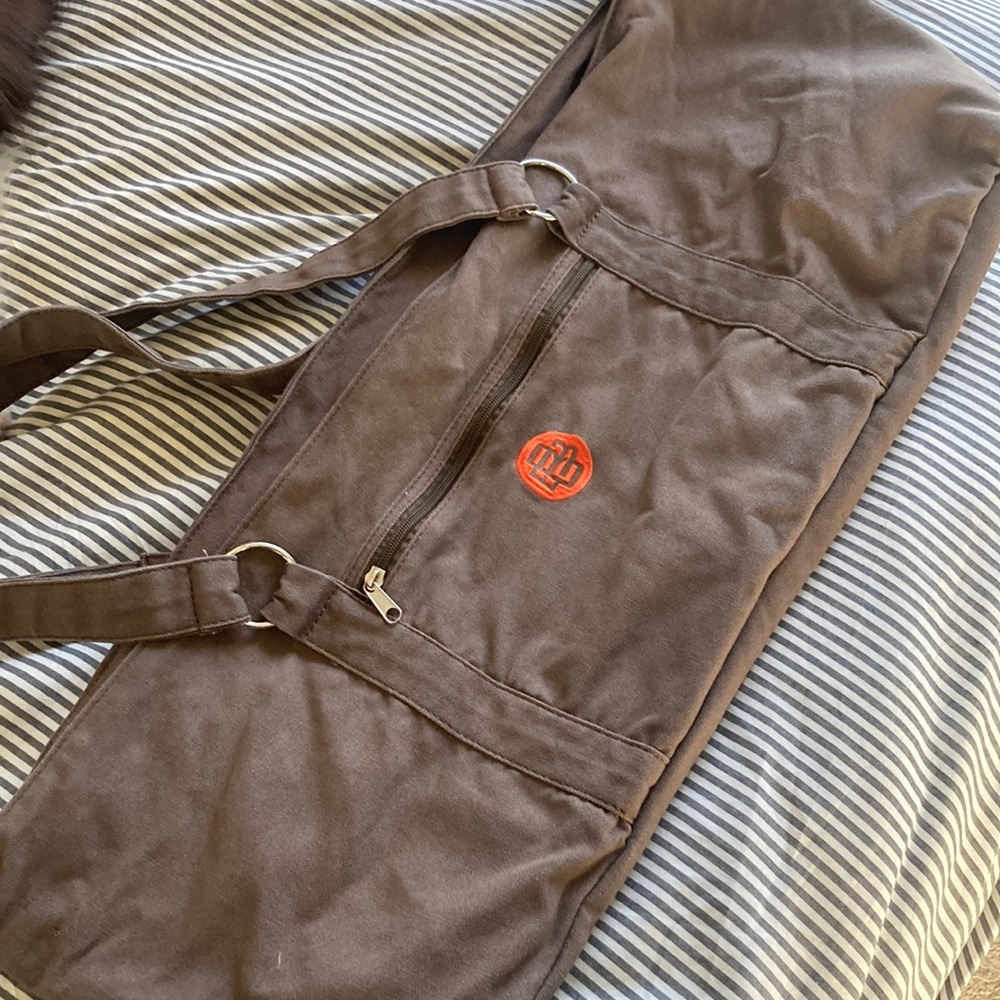 Gaiam zip yoga bag - khaki